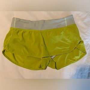 Womens Lululemon Speed Up Shorts Size 6